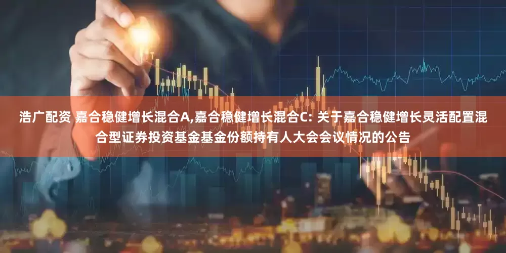 浩广配资 嘉合稳健增长混合A,嘉合稳健增长混合C: 关于嘉合稳健增长灵活配置混合型证券投资基金基金份额持有人大会会议情况的公告